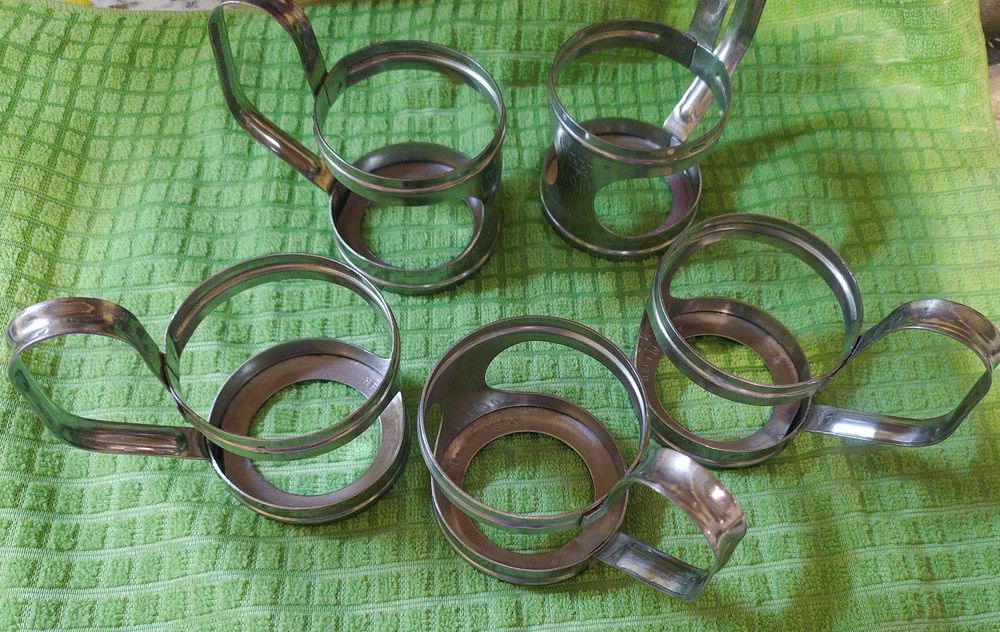 Подстаканники из нержавейки. Смоленск.