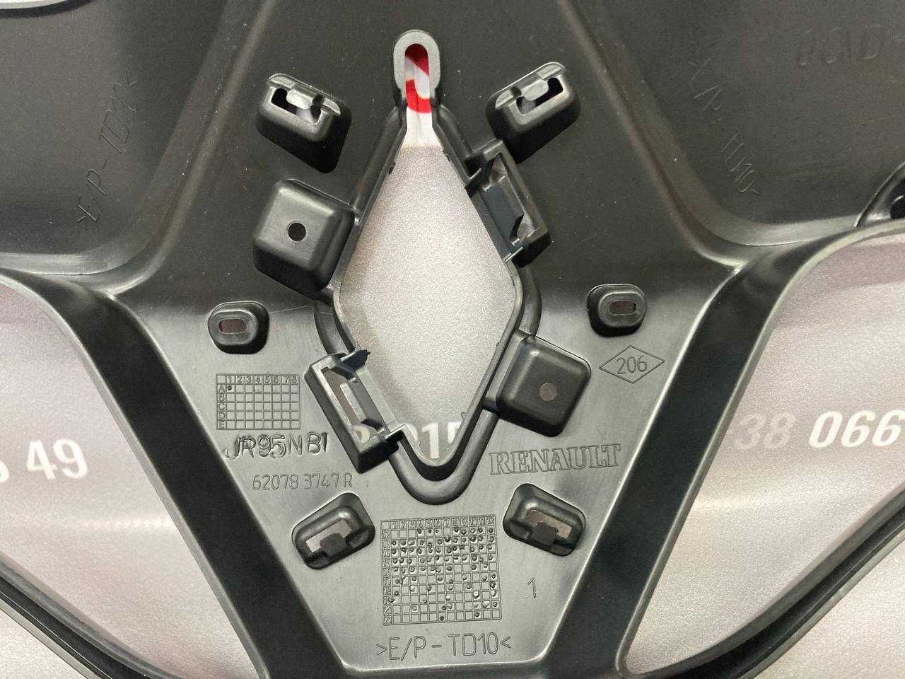 Накладка бампера Renault Grand Scenic 3 (Рено Сценік 3) 2013 - 2016