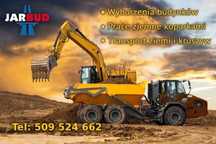 Roboty ziemne, wyburzenia , usługi koparkami oraz wynajem wozidła
