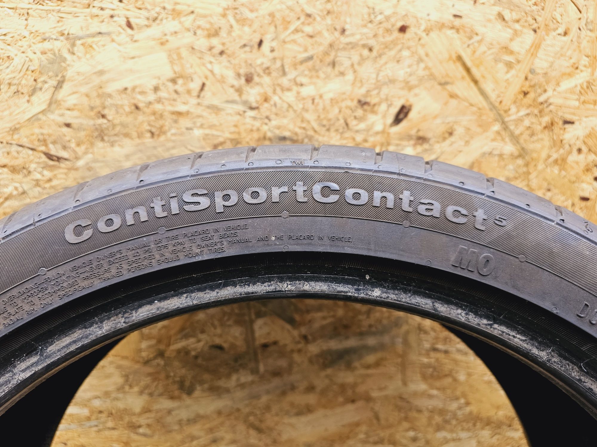 Idealne!!  7,4mm. 225/40 r18 XL Continetal ContiSportContact. MO