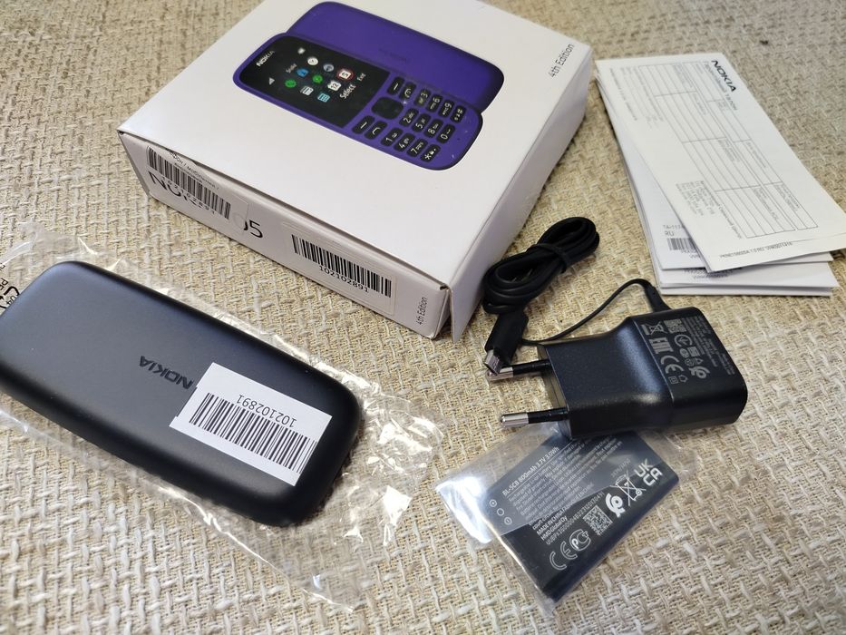 Телефон Nokia 105 (1 sim)