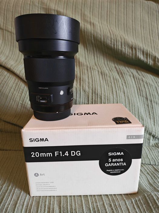 Sigma 20mm 1.4 para Canon