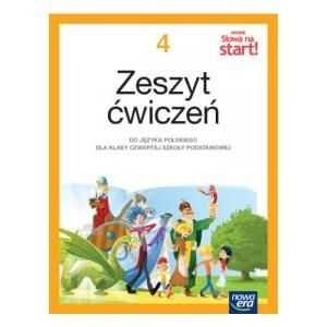 J. Polski SP 4 Nowe słowa na start. Zeszyt ćwiczeń Nowa Era