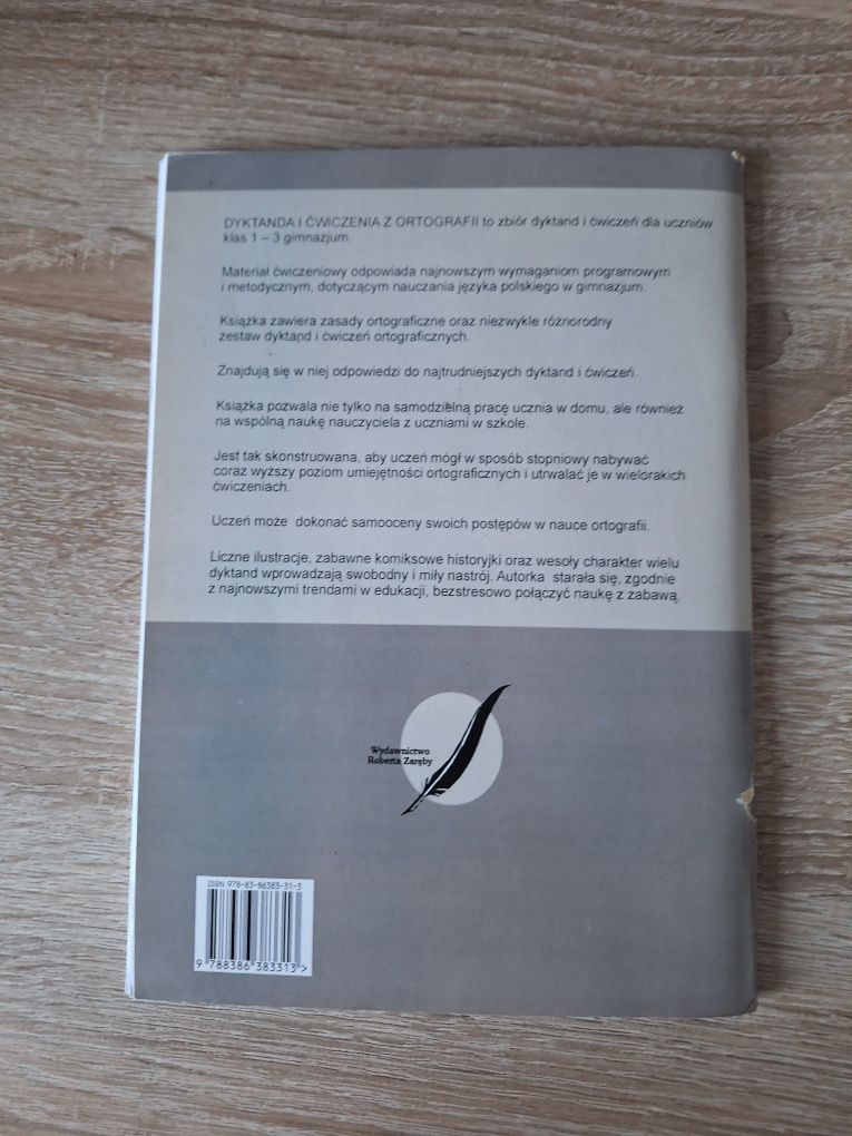 Dyktanda i ćwiczenia z ortografii. Gimnazjum 1-3