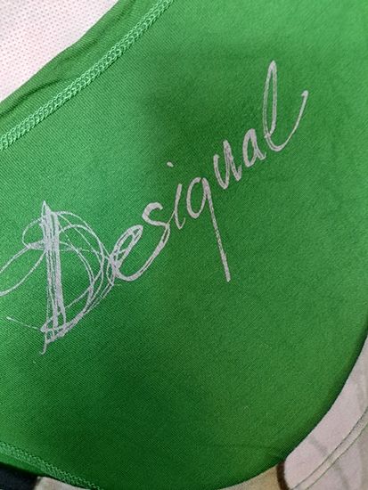 Desigual ^ piękna sukienka damska w kwiaty ^ S