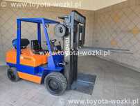 Wózek widłowy TOYOTA 5FG30 wolny skok,  przesuw b. TOYOTA 5FGF30 Linde