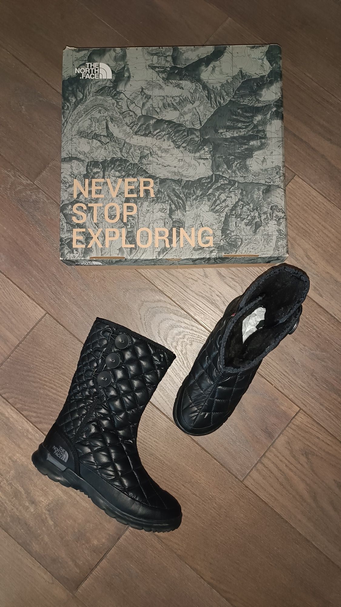 THE NORTH FACE - Демісезонні дутики черевики чоботи (р. 36; 23 см)