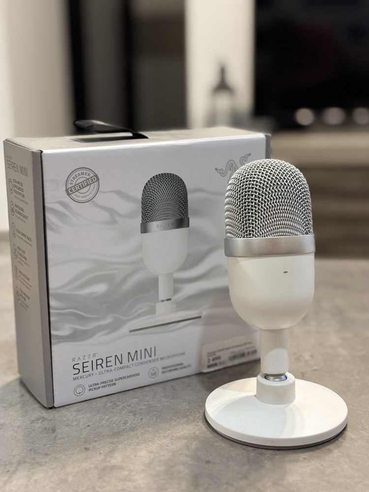 Микрофон Razer Seiren Mini Mercury