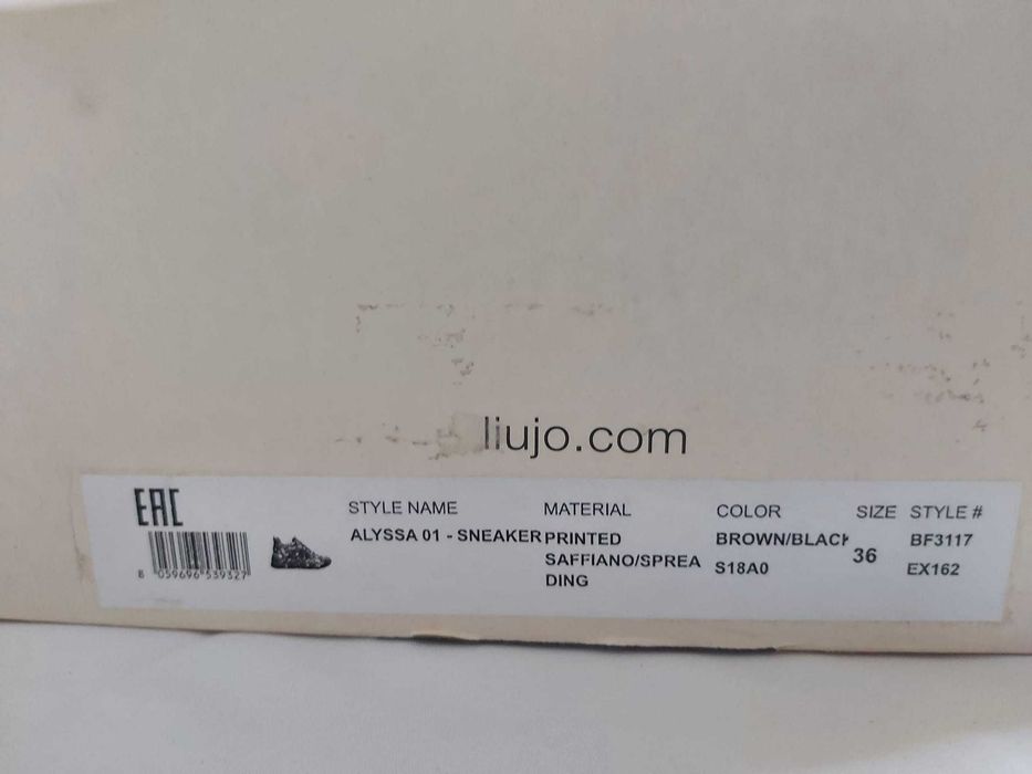 Sapatilha Liu Jo Alyssa 01 T36