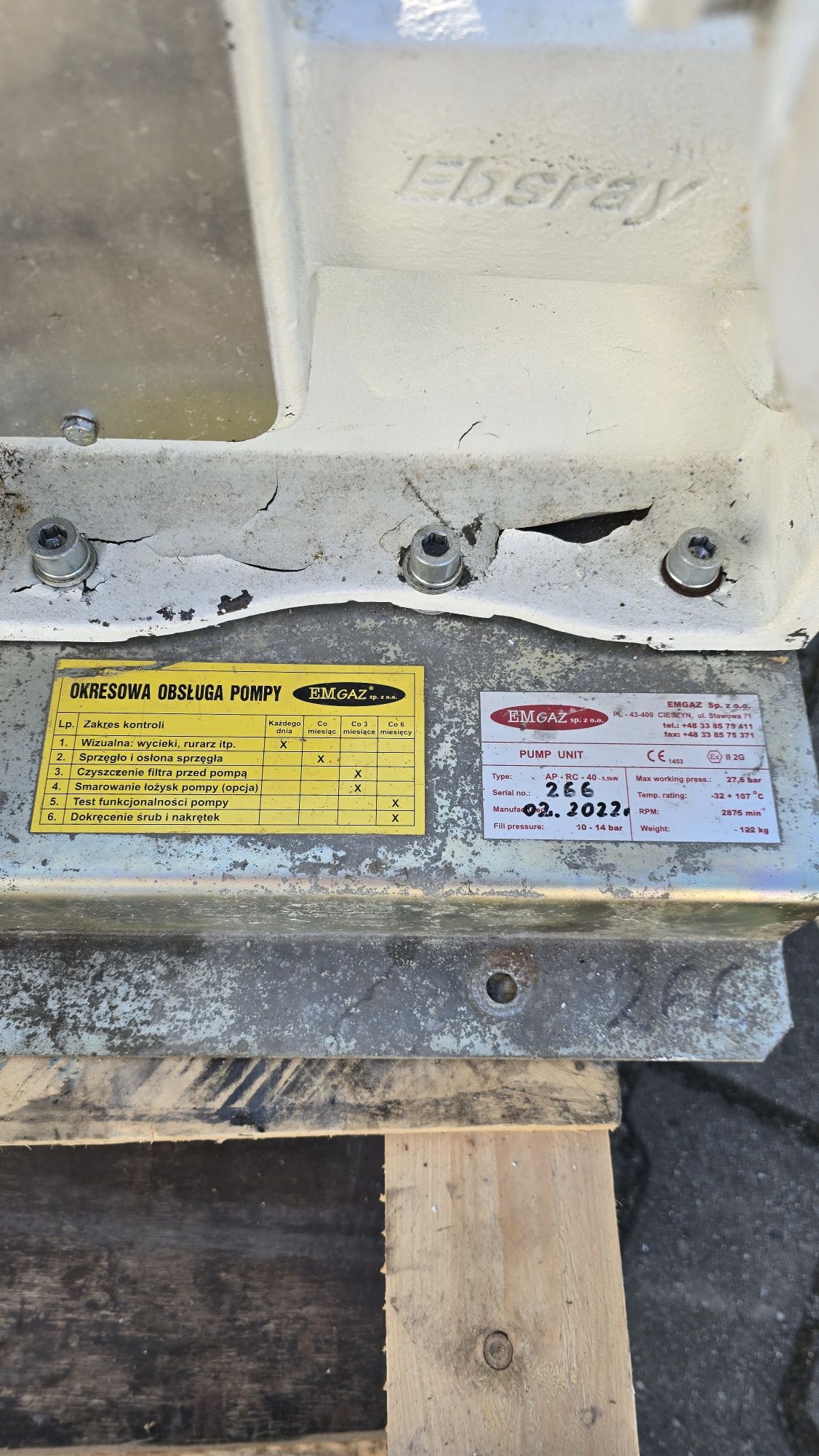 Pompa Ebsray RC40UU LPG