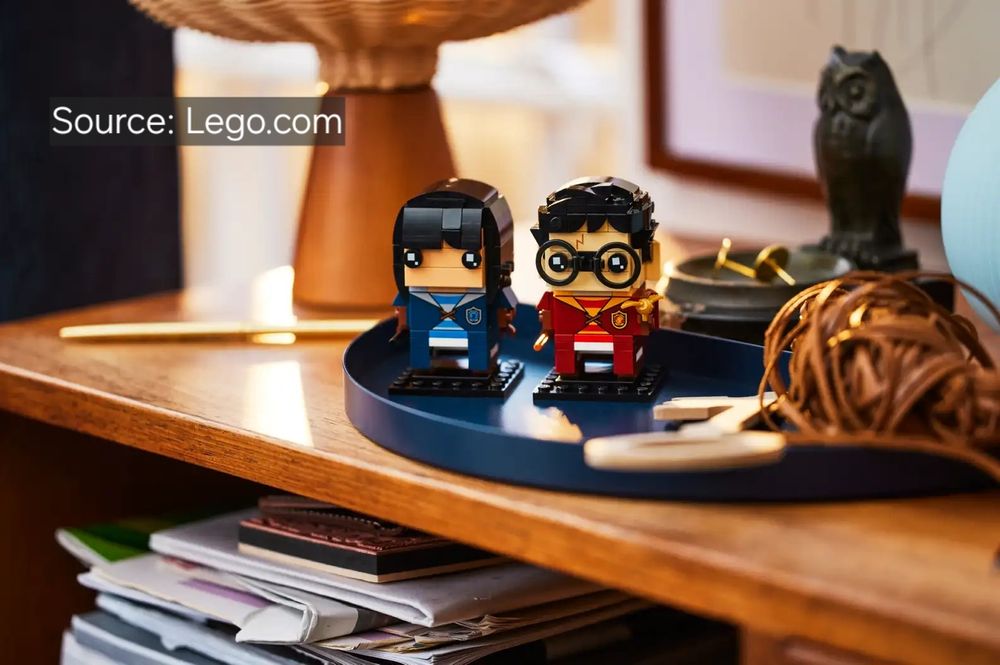 ENVIO GRATIS-LEGO 40616 Harry Potter & Cho Chang (BrickHeadz)