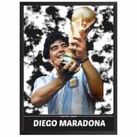 Plakat obraz w ramce Diego Maradona