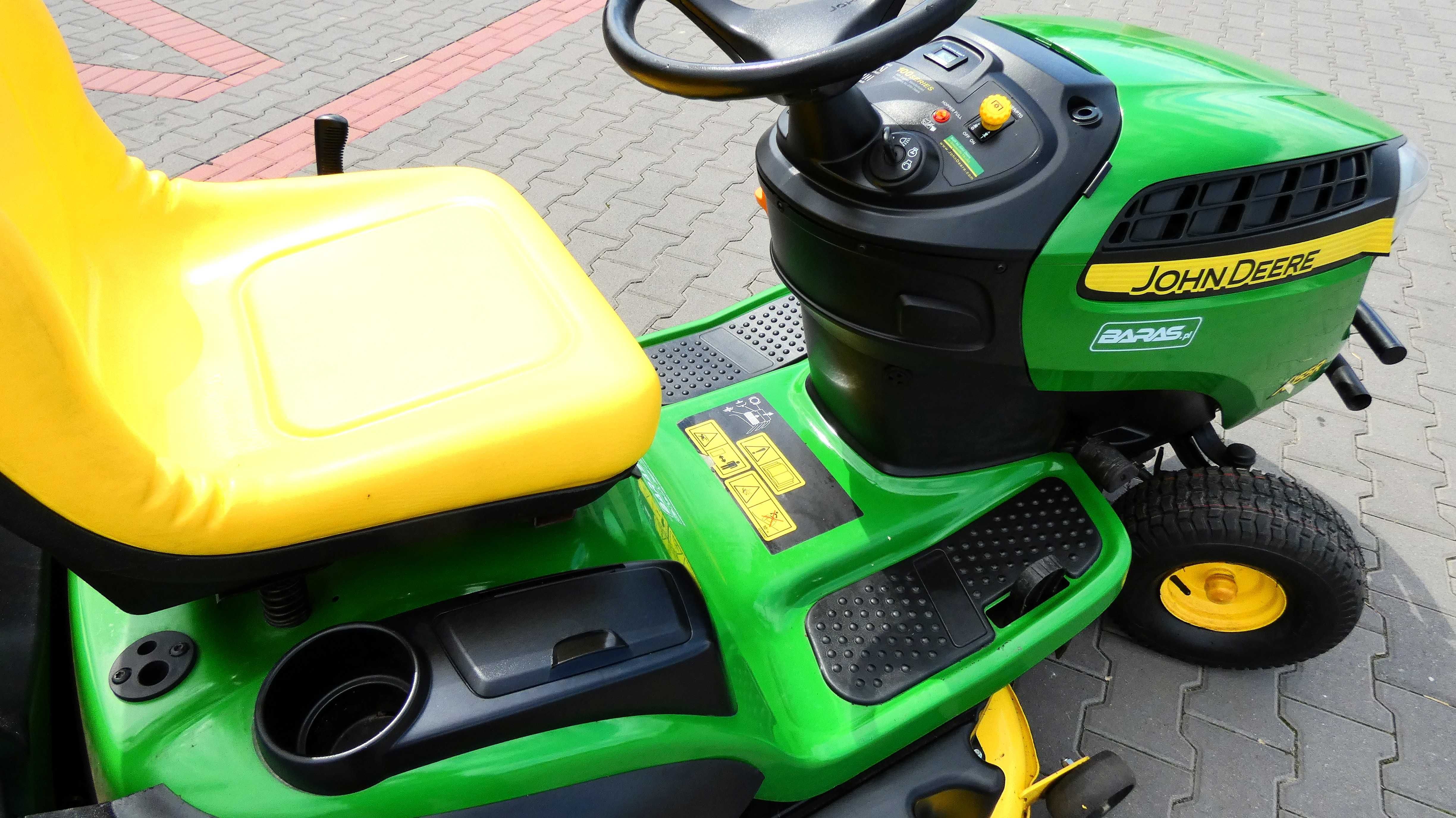Traktorek kosiarka John Deere X155R B&S 2 Cylindry (060602.5) - Baras