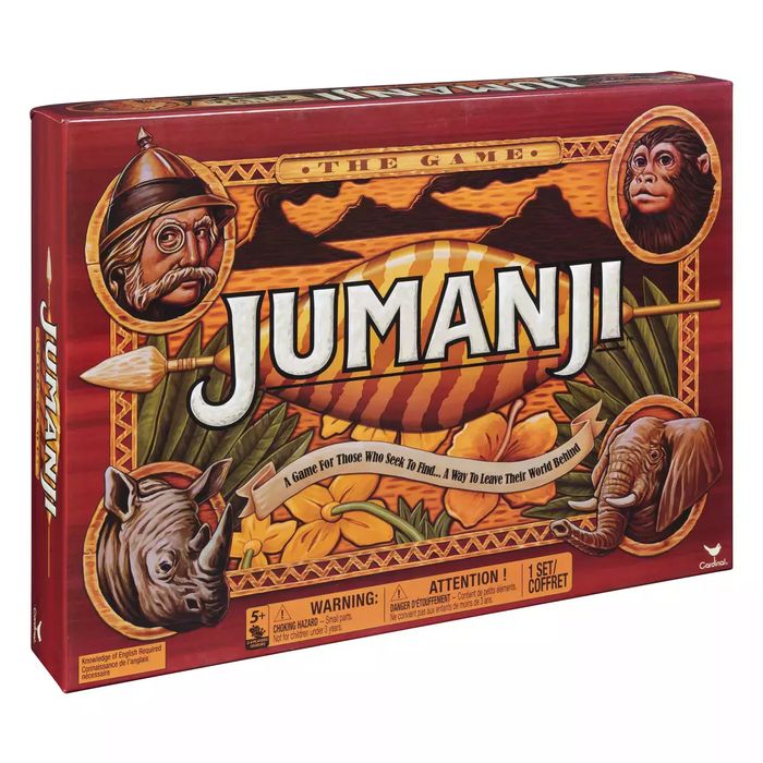 Jumanji, wersja drewniana. Spin Master