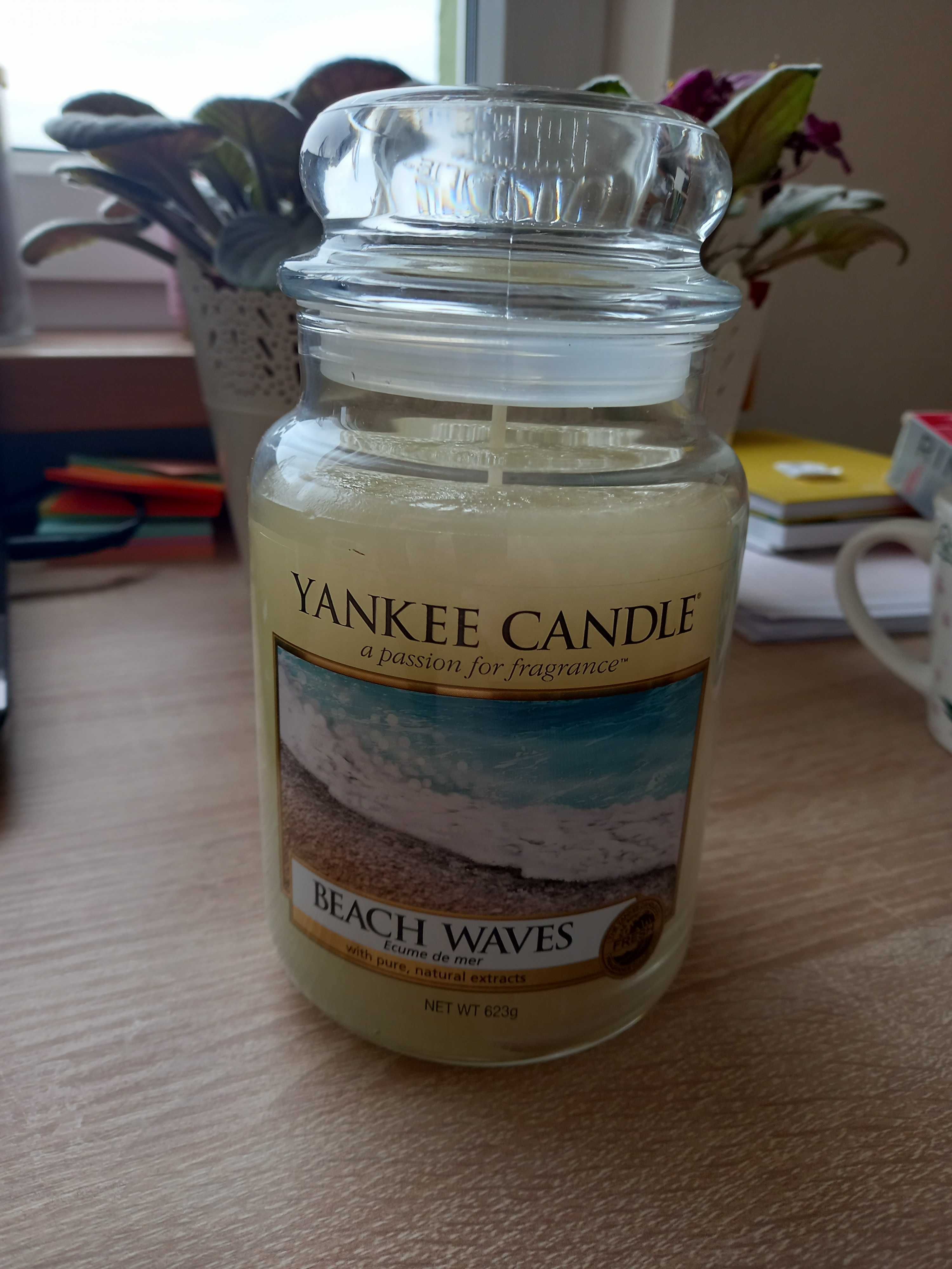 Świeca Yankee Candle duża BEACH WAVES unikat  zamiana również