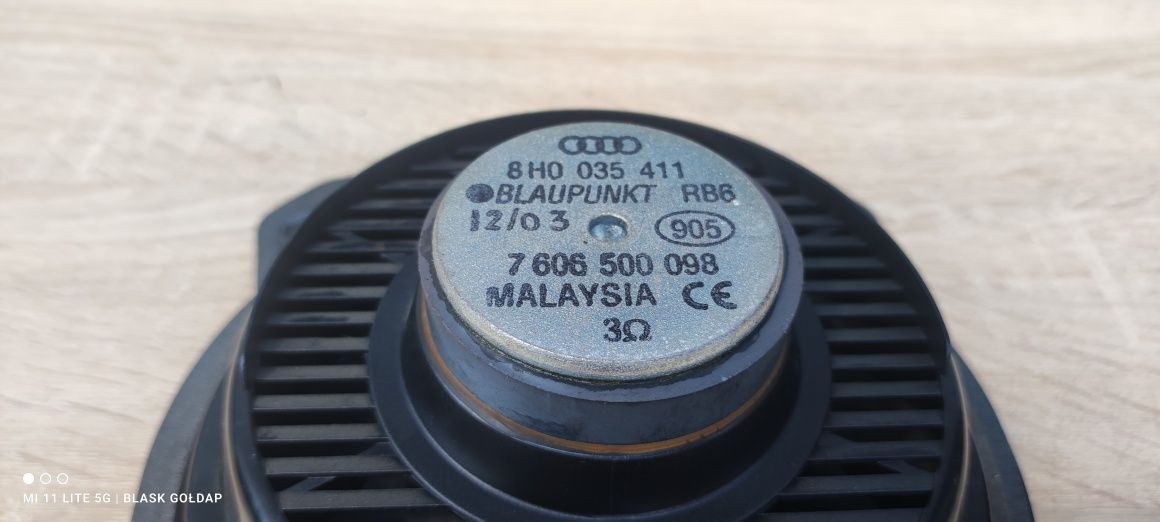 Głosnik Tylni Blaupunkt 3 OMY Audi A3 8P 3D 2003 Blask Gołdap