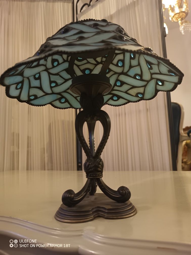 Świecznik witrażowy " Tiffany",lampka,lampion