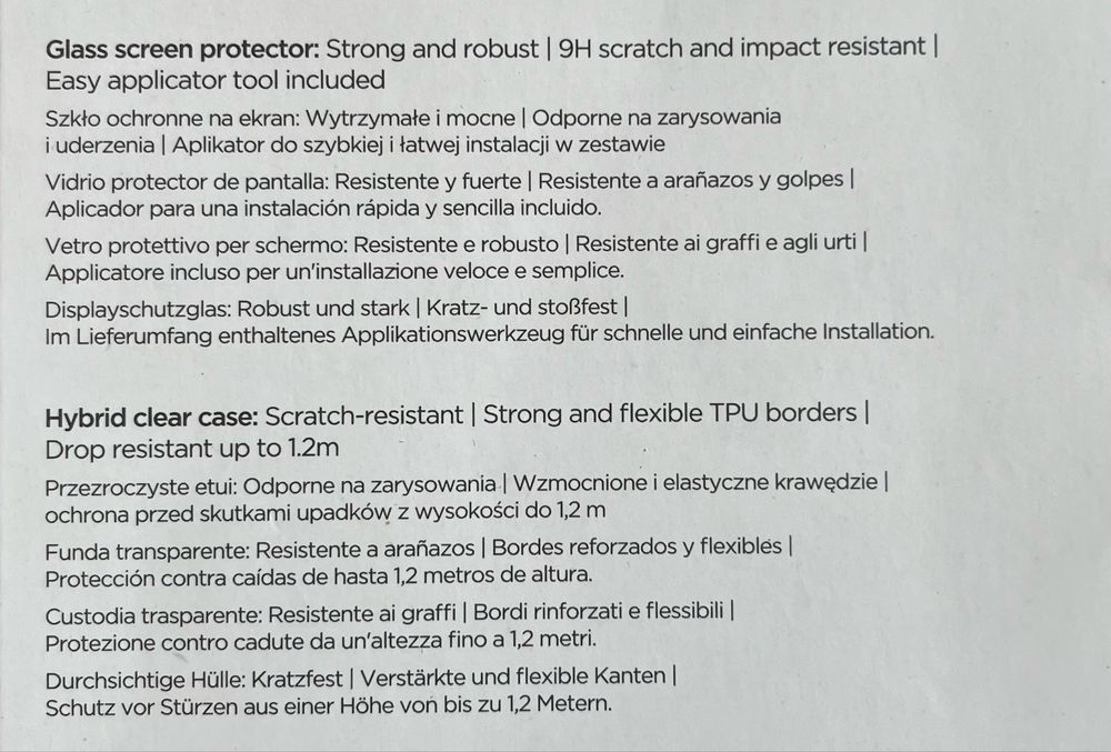 Etui i szkło ochronne do iPhone 15 Pro