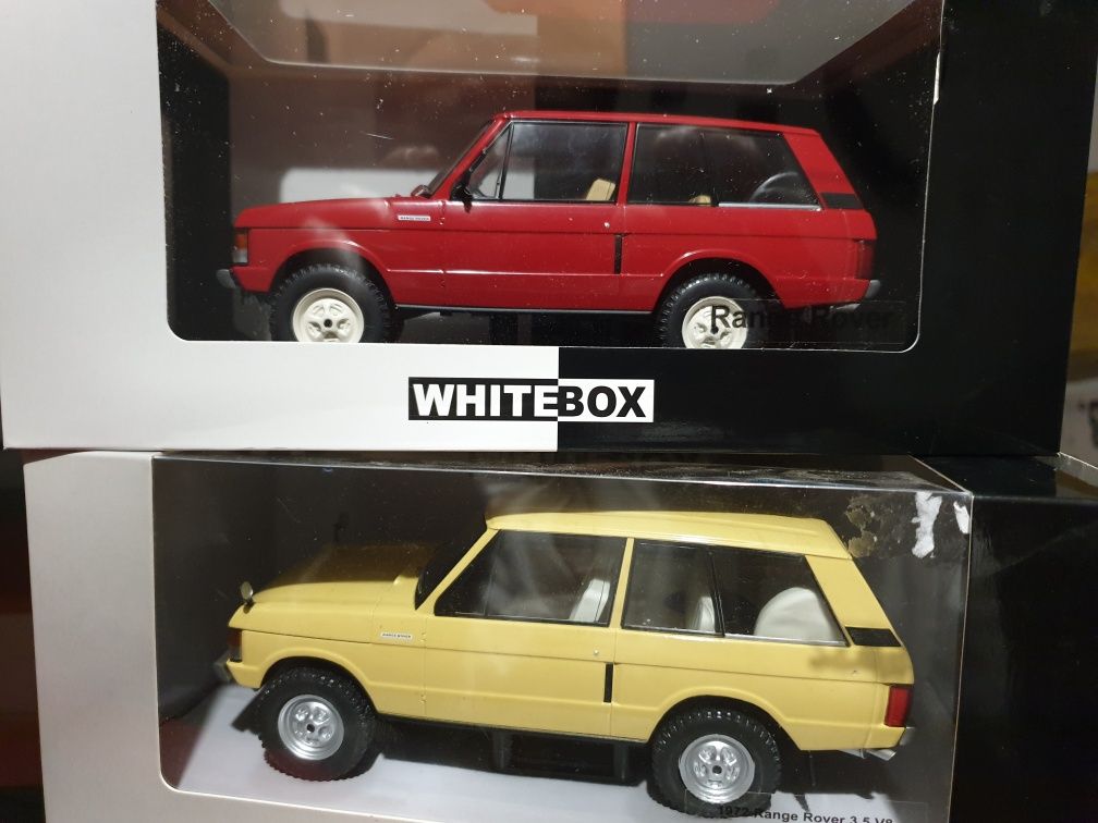 Miniatura 1:24 Range Rover classic v8