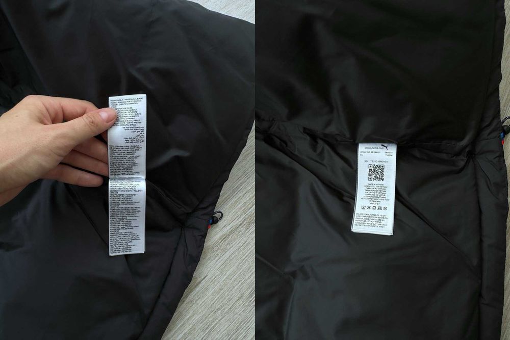 США! Зимові чоловічі куртки Puma BMW MMS Race 621069-01 Оригінал! L,XL