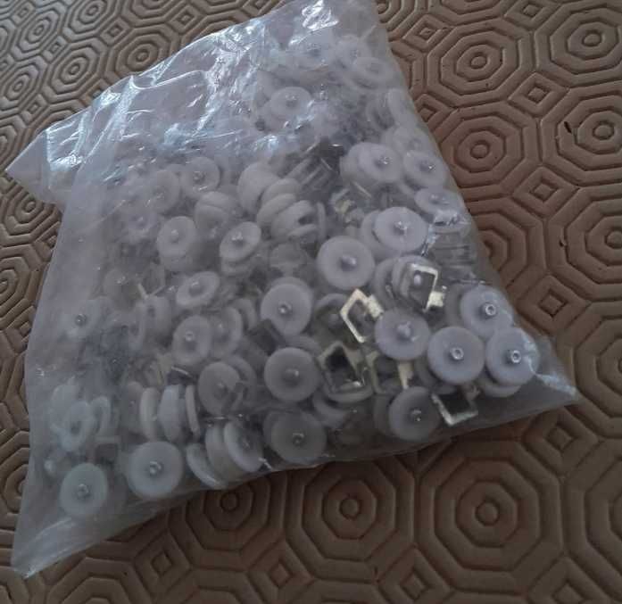 Rolo / Roda / Peça deslizante para cortina (100pcs)
