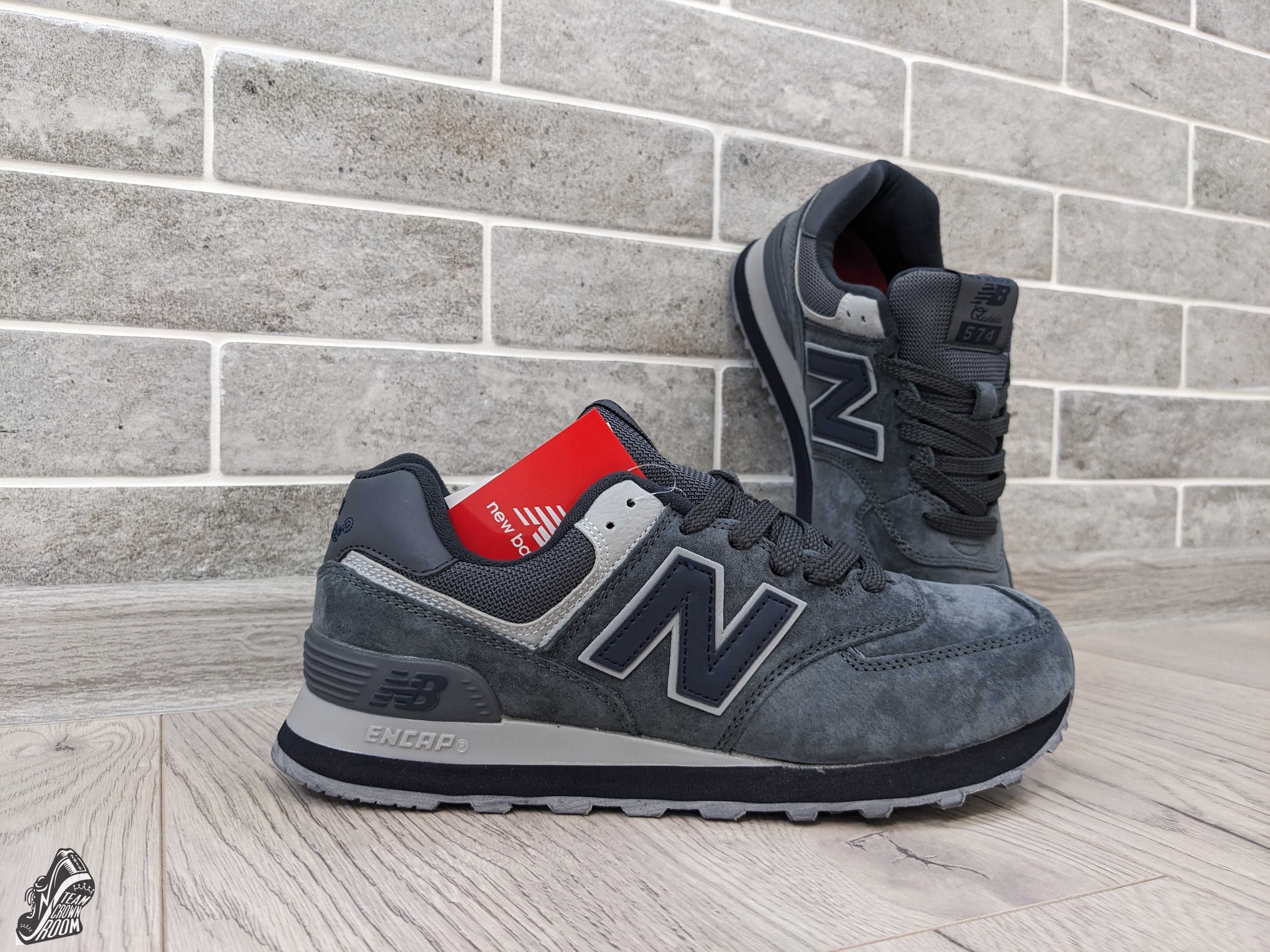 Кроссовки New Balance 574 \ Нью Беланс 574 \ ЗАМШ \ 36 - 41 размер