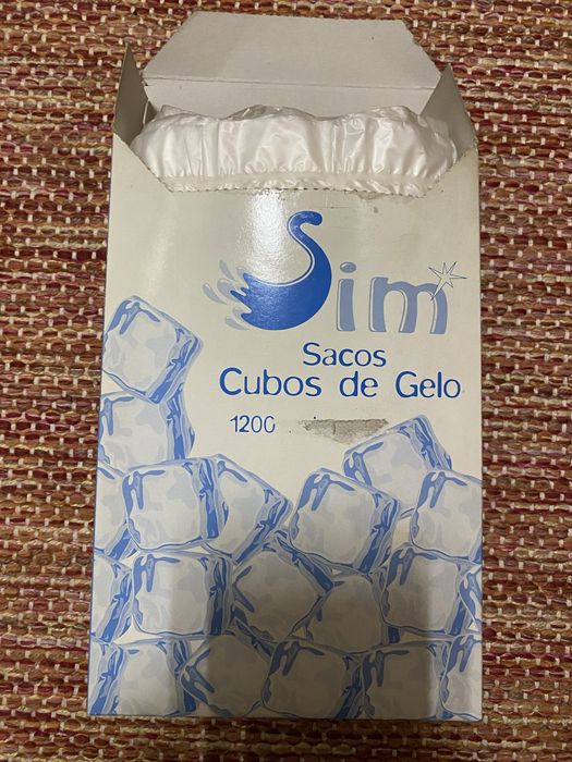 Sacos para cubos de gelo