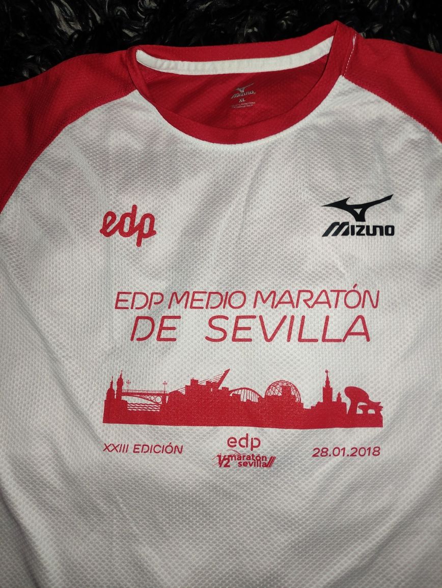 T-shirt Mizuno Medio Maratón de Sevilla 2018- XL - Nova

Entrega em mã