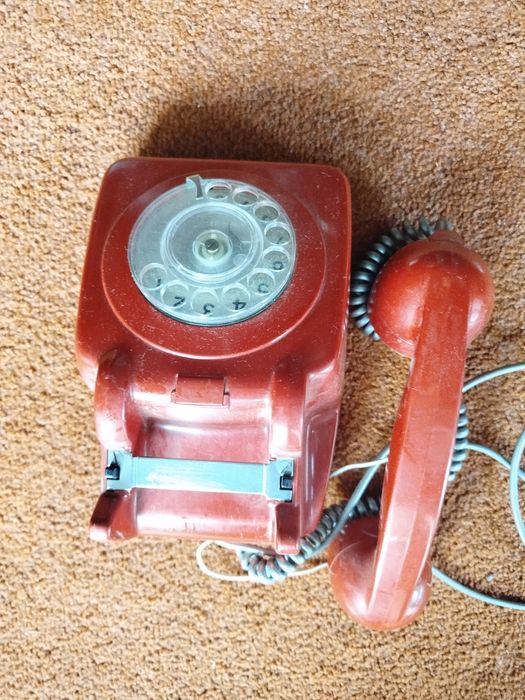 Telefone fixo de disco