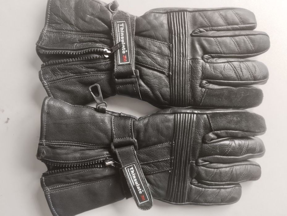 Мото рукавиці шкіряні