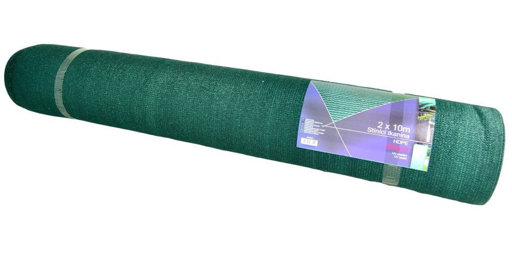 Osłona na Płot Ogrodzenie Zielona 2x10m Siatka Cieniująca 220g tkana
