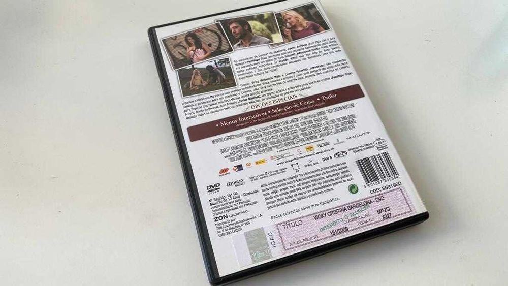 DVD - Vicky Cristina Barcelona - RARO