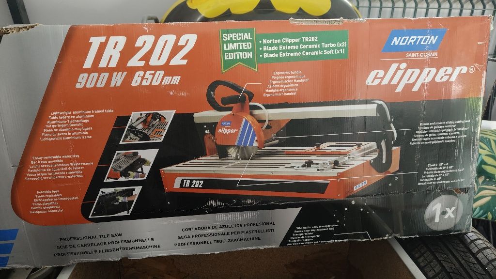 Przecinarka piła do płytek TR 202 Norton Calipper