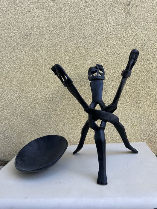Venda várias esculturas Arte Africana Lote