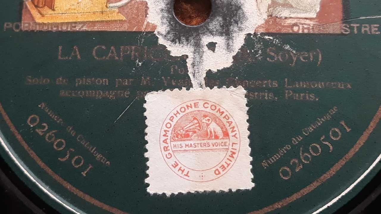 J. Fernandes Fão + G.N.R. de Lisboa - Monarch Record Gramophone