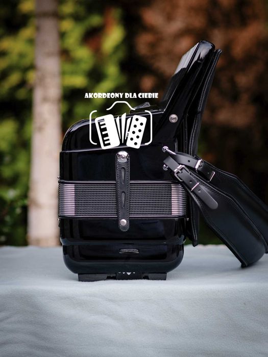 Akordeon Włoski Hemgesberg  ( Borsini ) 120 basów 4 chóry  Musette