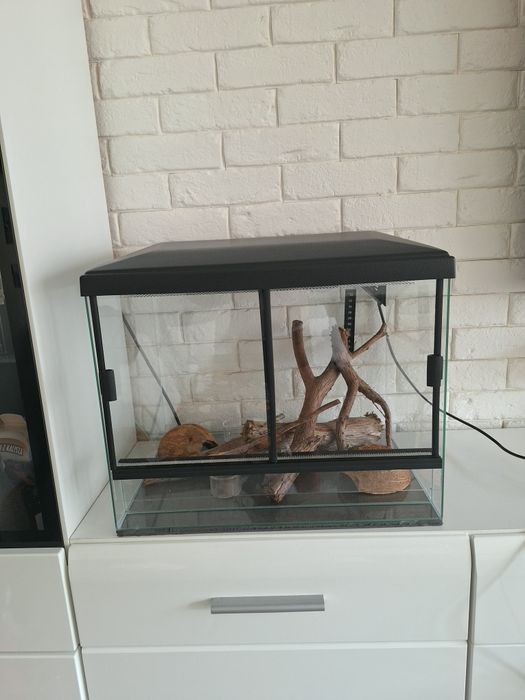 Terrarium Dł-42 cm,Gł-32,3 cm, Wys. - 39 cm