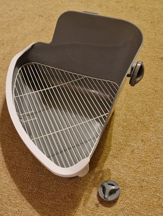 Kuweta dla królika narożna