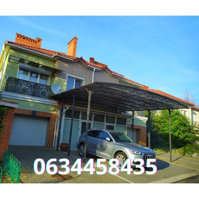 Автонавесы, Навесы для частного дома из поликарбоната