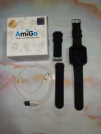 Детские смарт часы AmiGo GO002 Swimming Camera WIFI Black