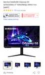 Monitor SAMSUNG 144hz 1920x1080px 1ms