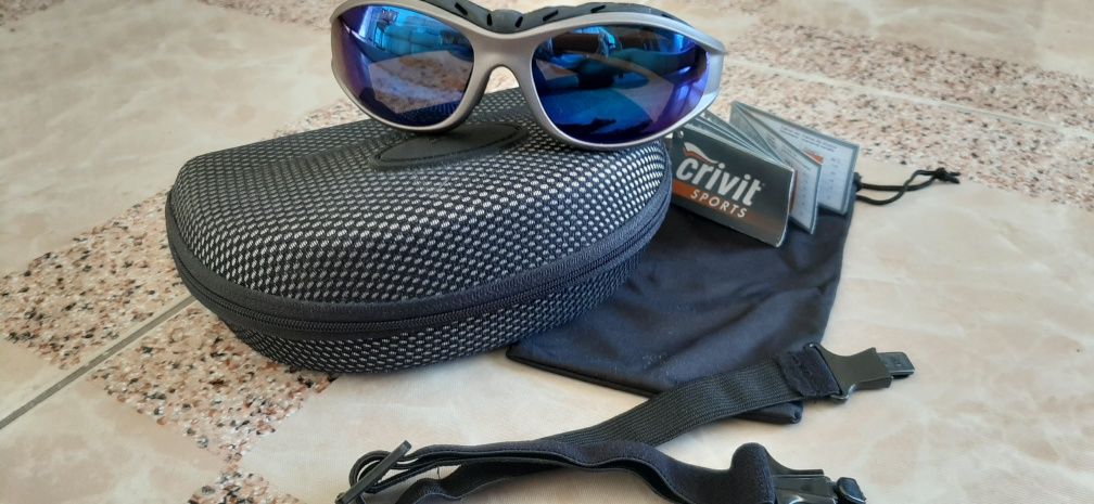 Óculos de Sol para Desportos com 3 pares de lentes Marca: CRIVIT Sport