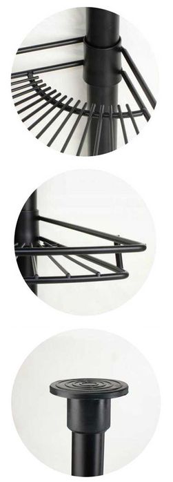 *NOWA* TELESKOPOWA PÓŁKA POD PRYSZNIC łazienkowa półka narożna