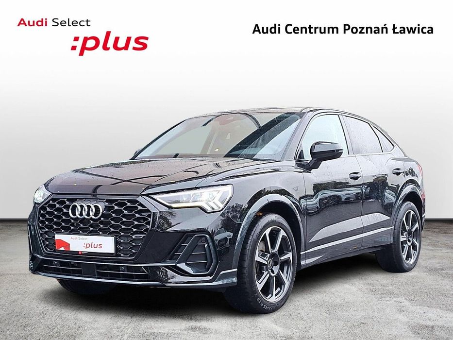 Audi Q3 Sportback 35TFSI mHEV Stronic LED/SmartPhoneInterface/Klim/Ambiene/Kamera 1wł.PL