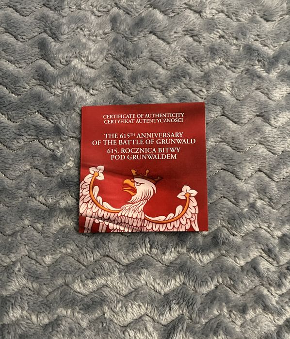 Moneta ze złota - Bitwa pod Grunwaldem