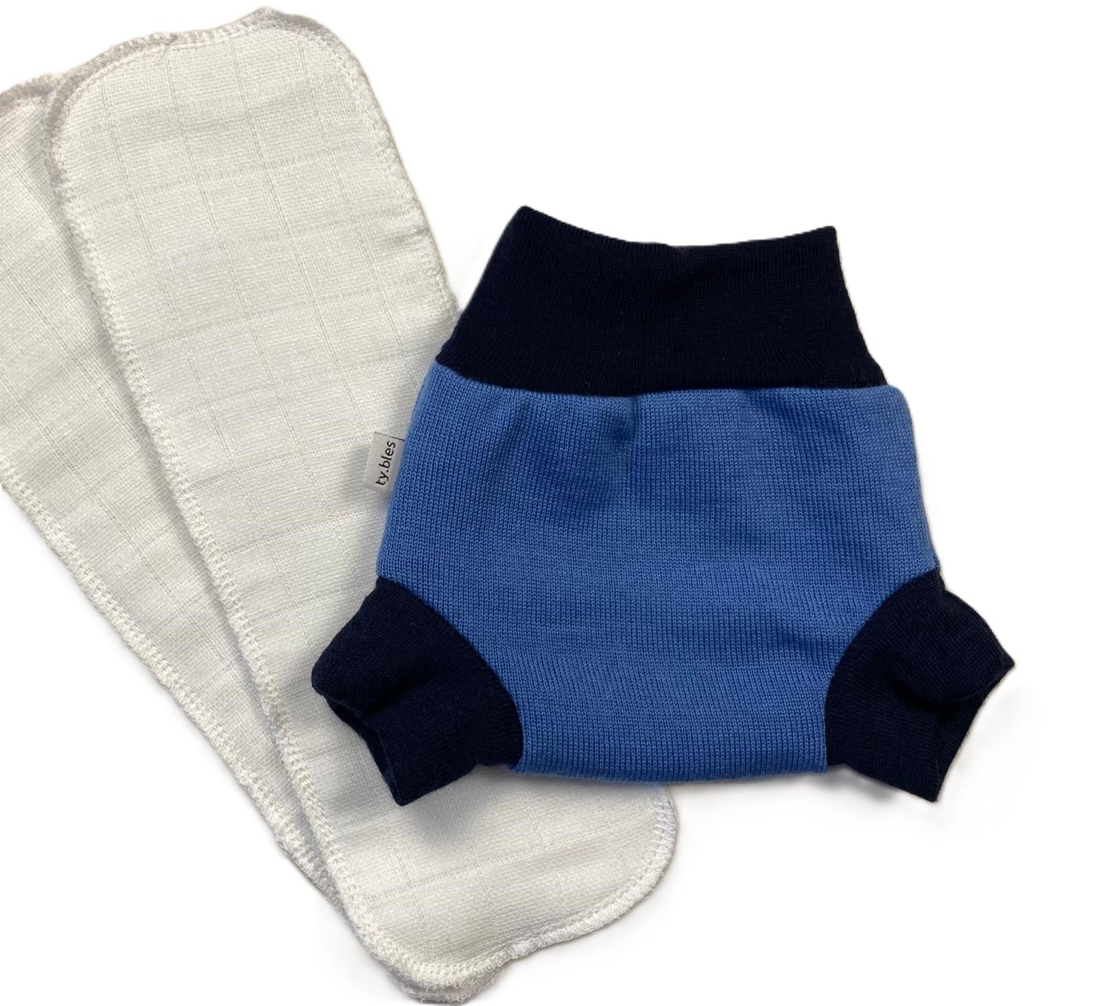 Gatki wool NB pieluszka wełna otulacz 50/56 100% merino gratis wkład