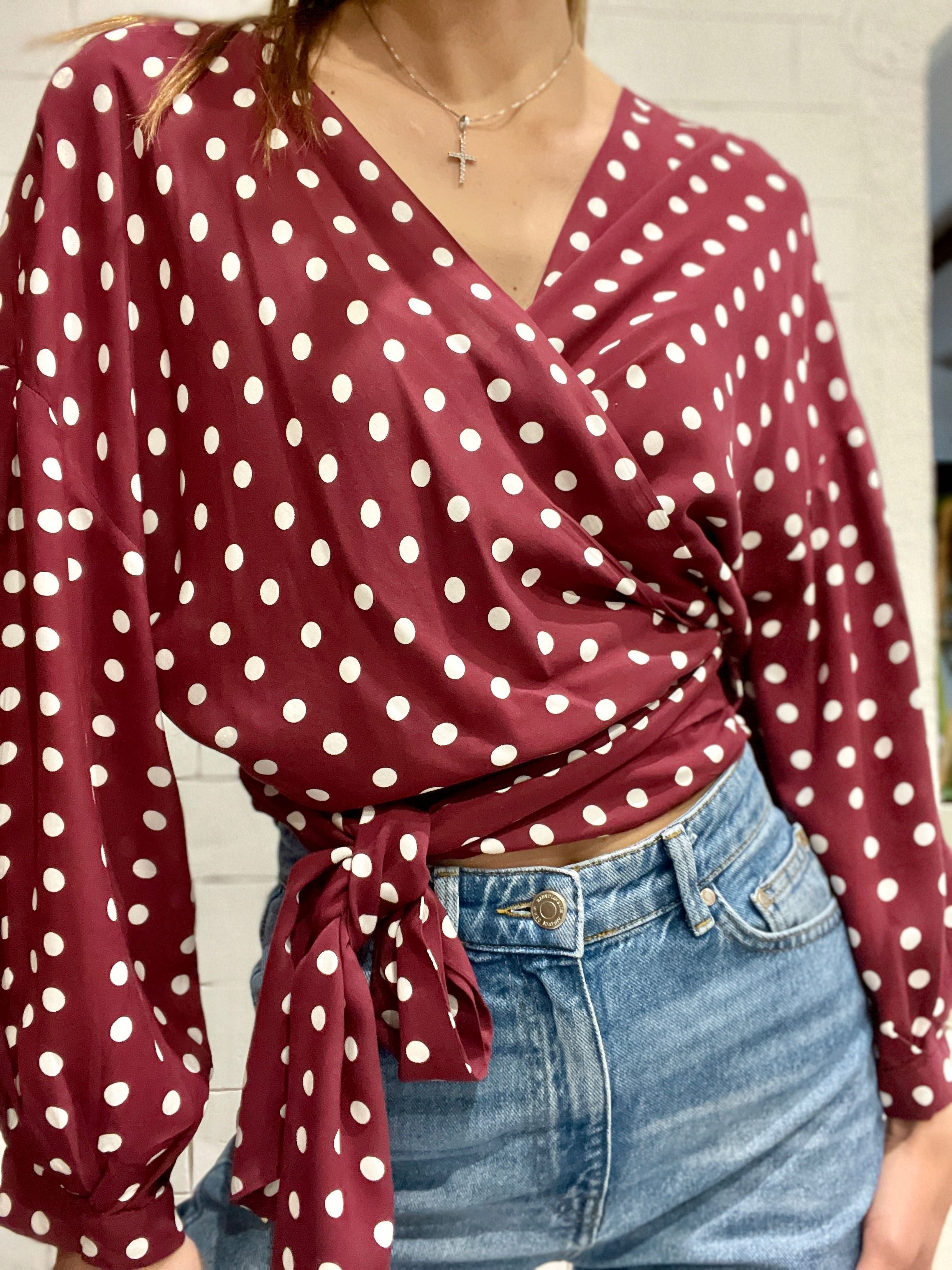 Блуза у горох Zara