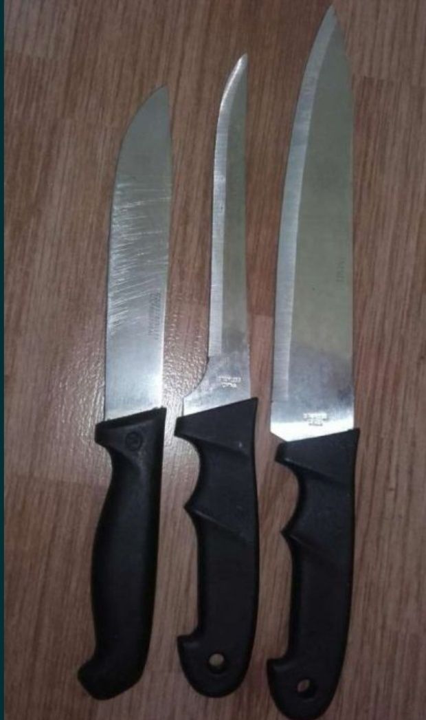 Conjunto de 3 Facas de Cozinha