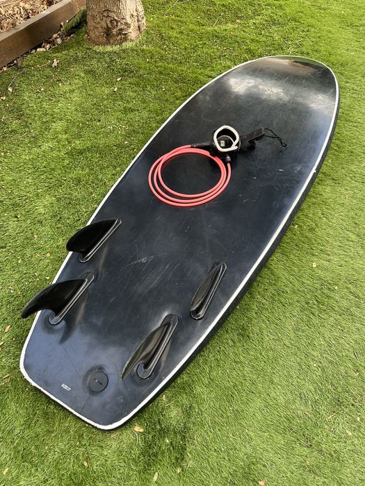 Prancha de surf JANGA Black Magic Surfboard softboard performance 5’4