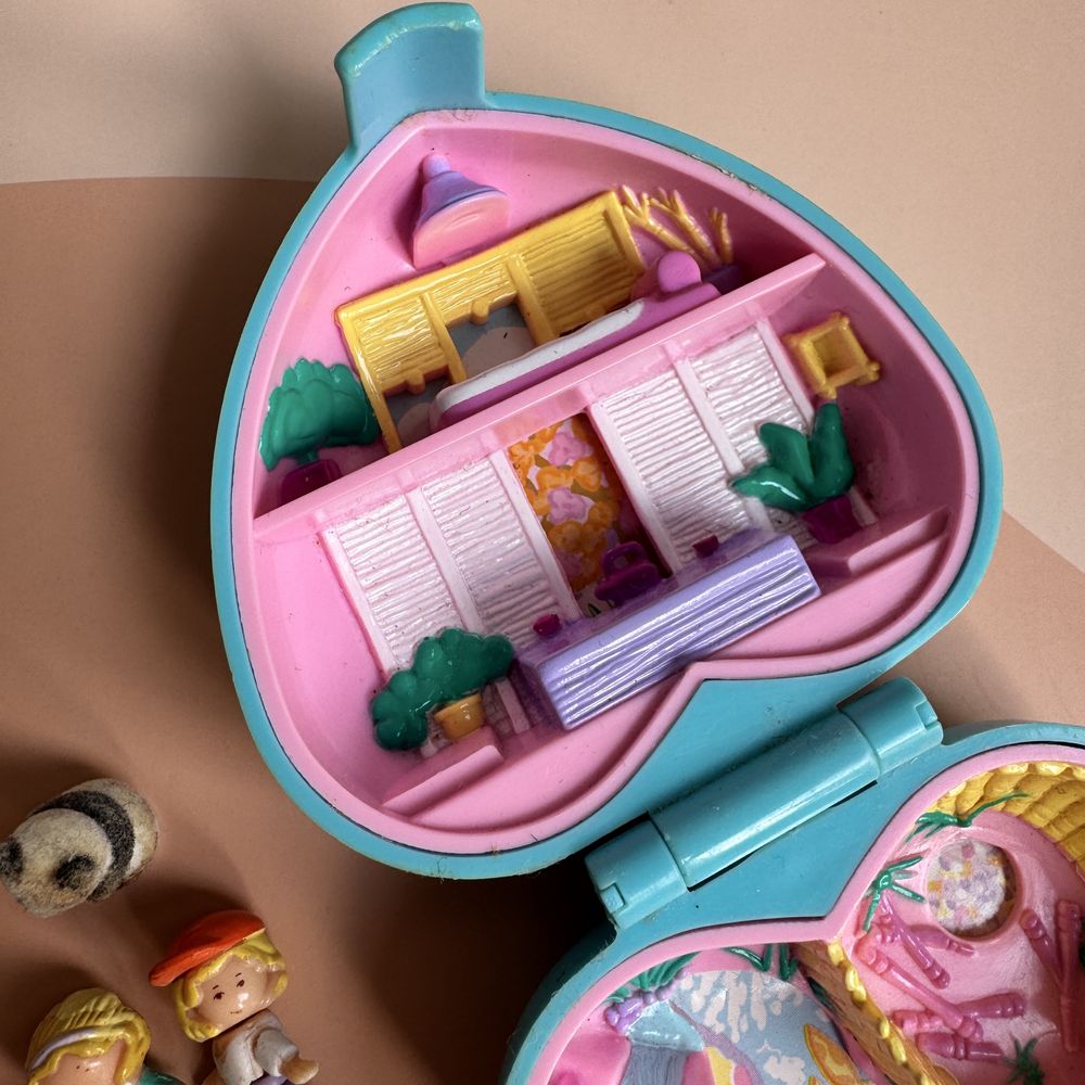 Vintage Polly Pocket Pretty Pandas, 1993 Bluebird